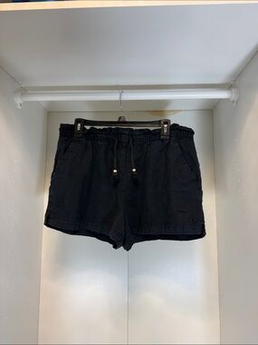 Hang Ten Charcoal Black Drawstring Lounge Shorts